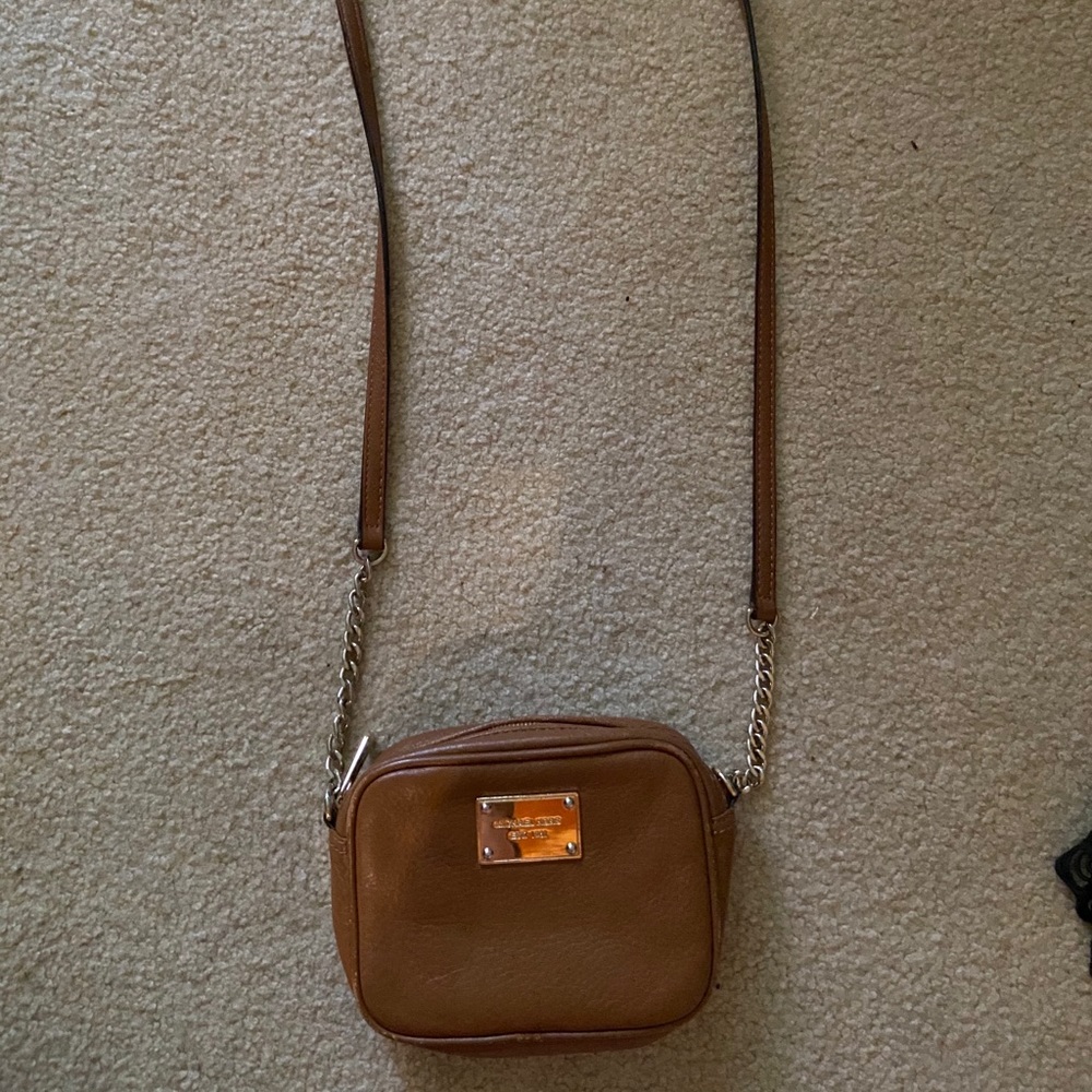 Michael Kors Brown Leather Satchel